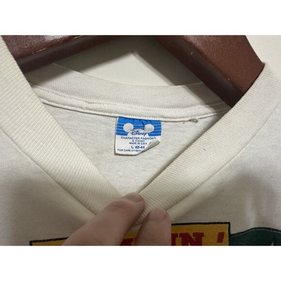 Vintage Disney Jammin Junkanoo Shirt Mens Large Single Stitch 80s Character Fash - Picture 4 of 6